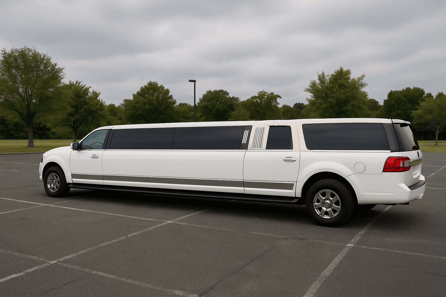 14 Passenger Stretch Limousine exterior