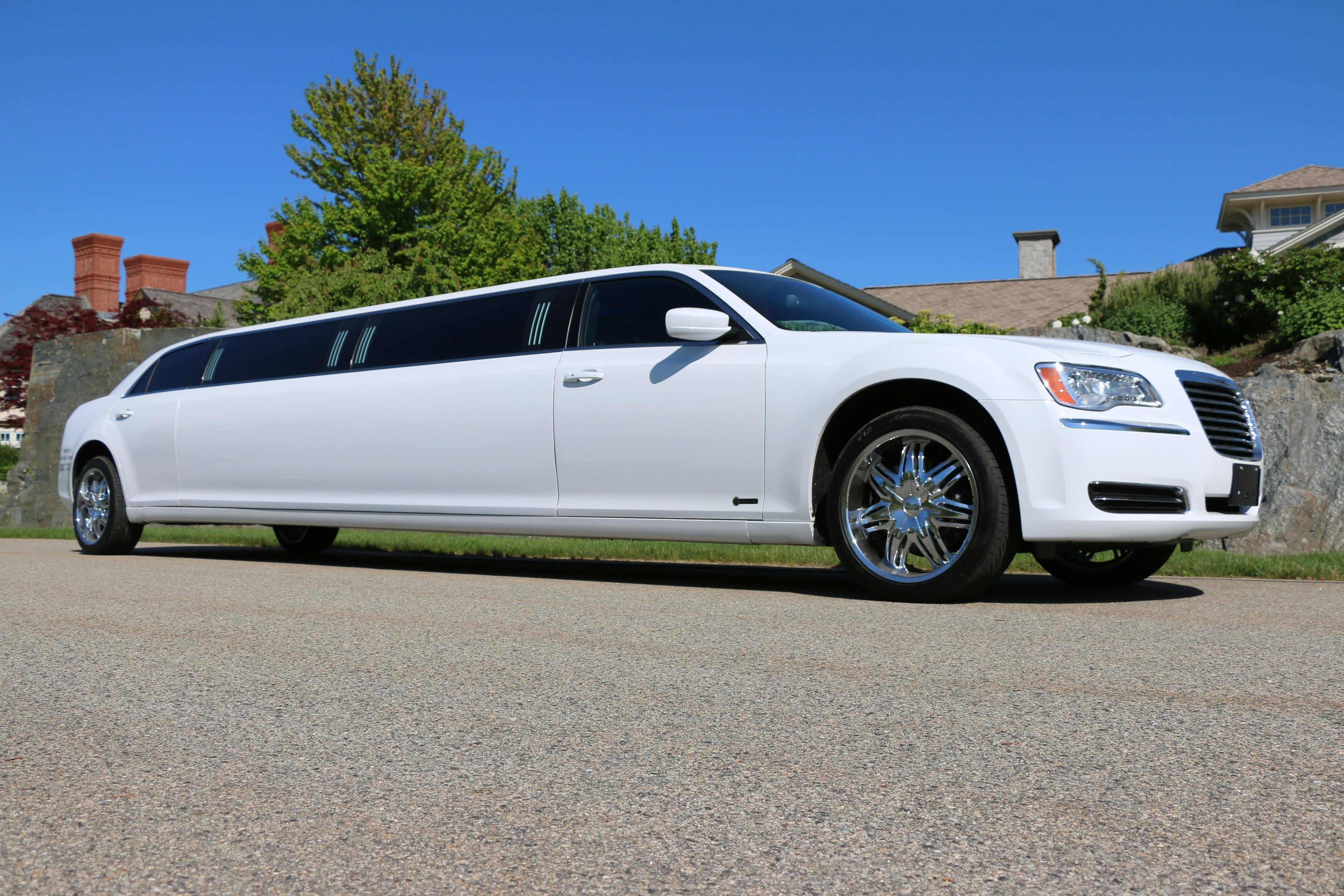 Professional chauffeur standing beside a vehicle ready to greet a group