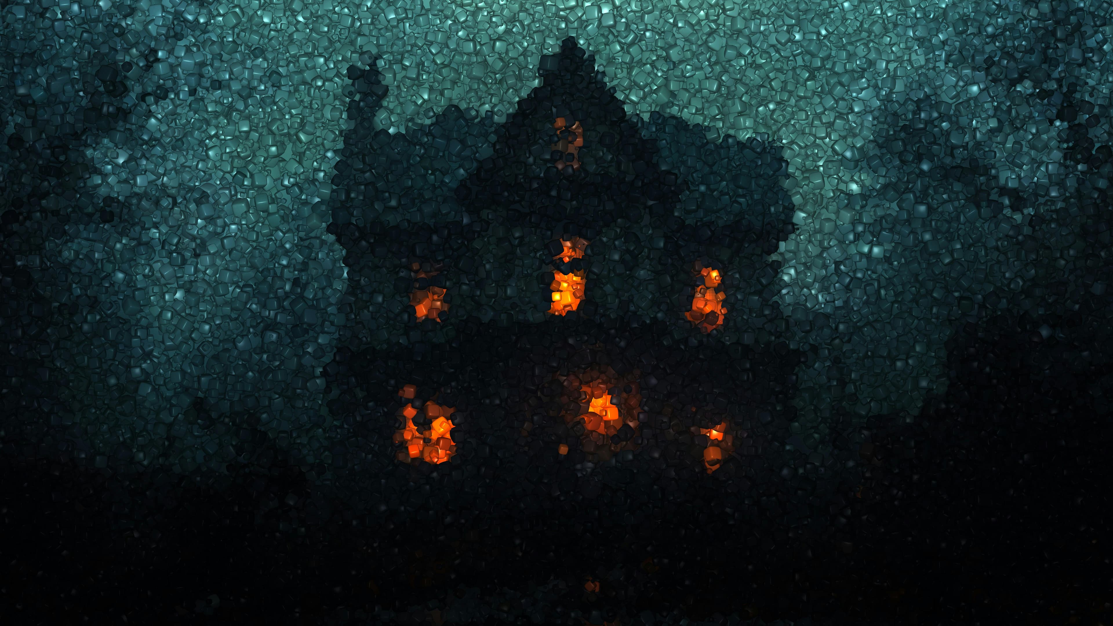 Friends arriving by bus at a haunted house attraction in North Texas