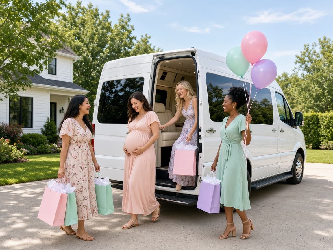 Baby Shower Party Bus in Dallas