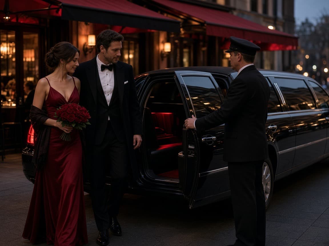 Valentine's Day Limo in Dallas