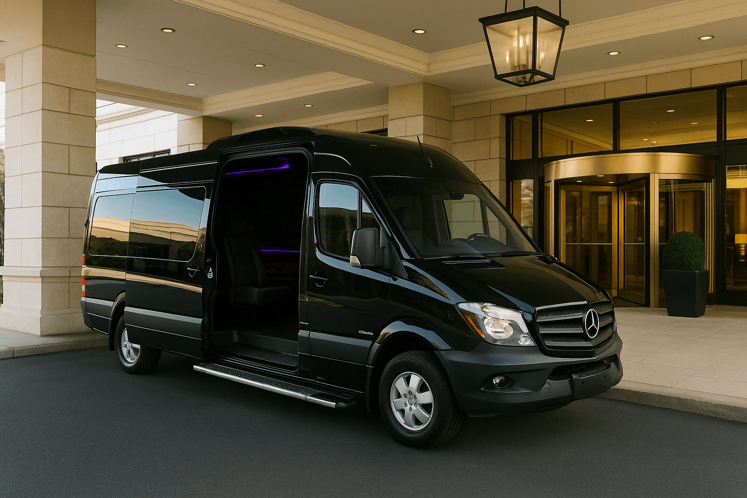 10 Passenger Stretch Limousine exterior