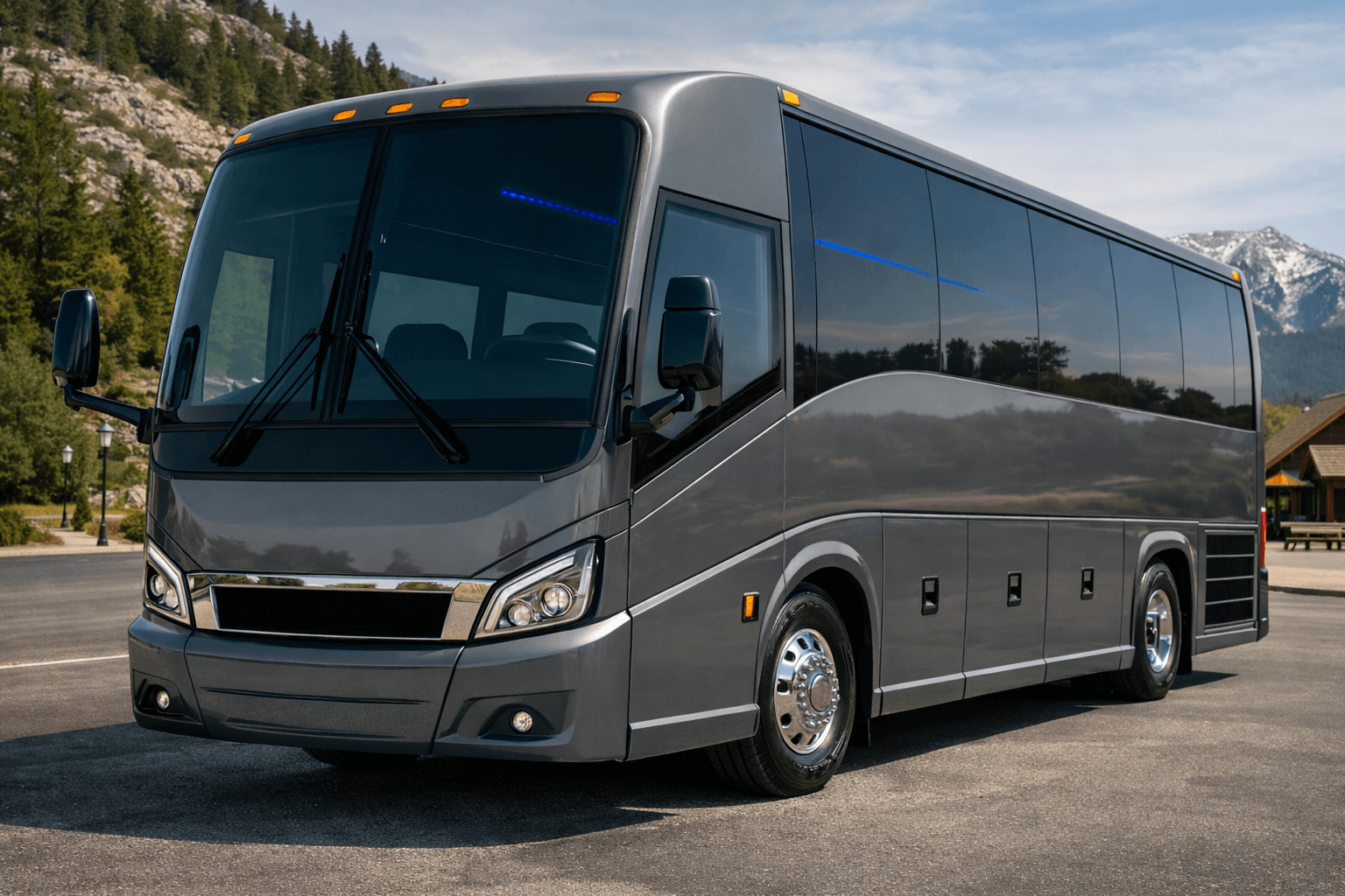 36 Passenger Coach Bus exterior
