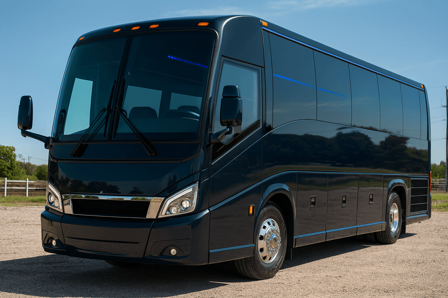 40 Passenger Coach Bus exterior