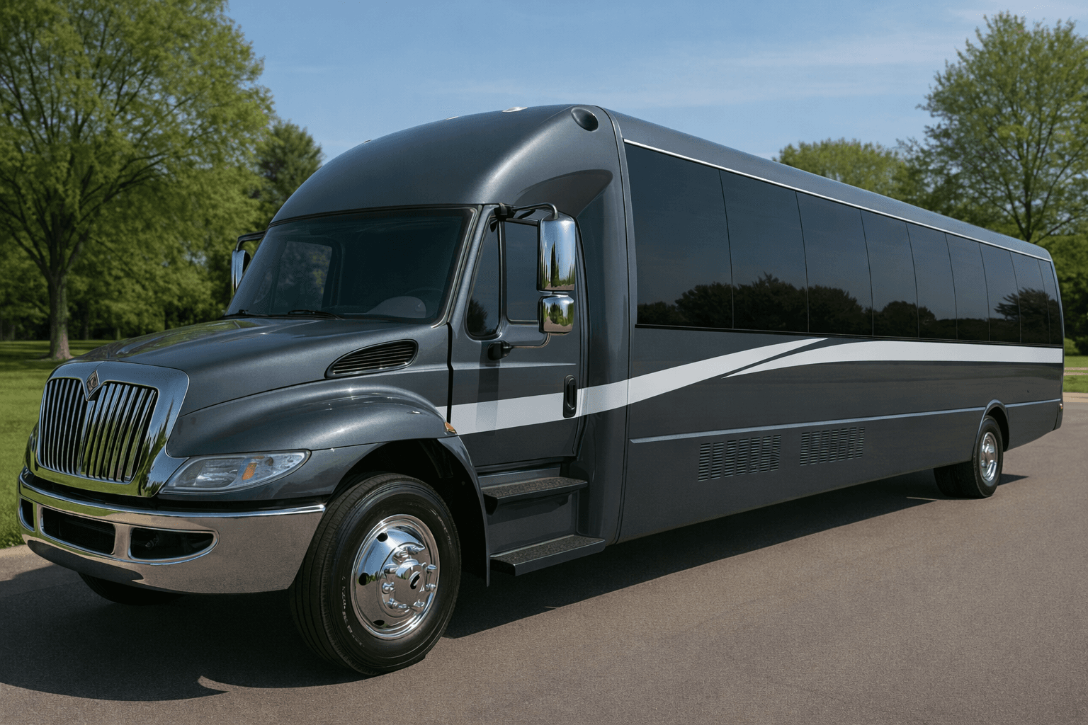 42 Passenger Party Bus exterior