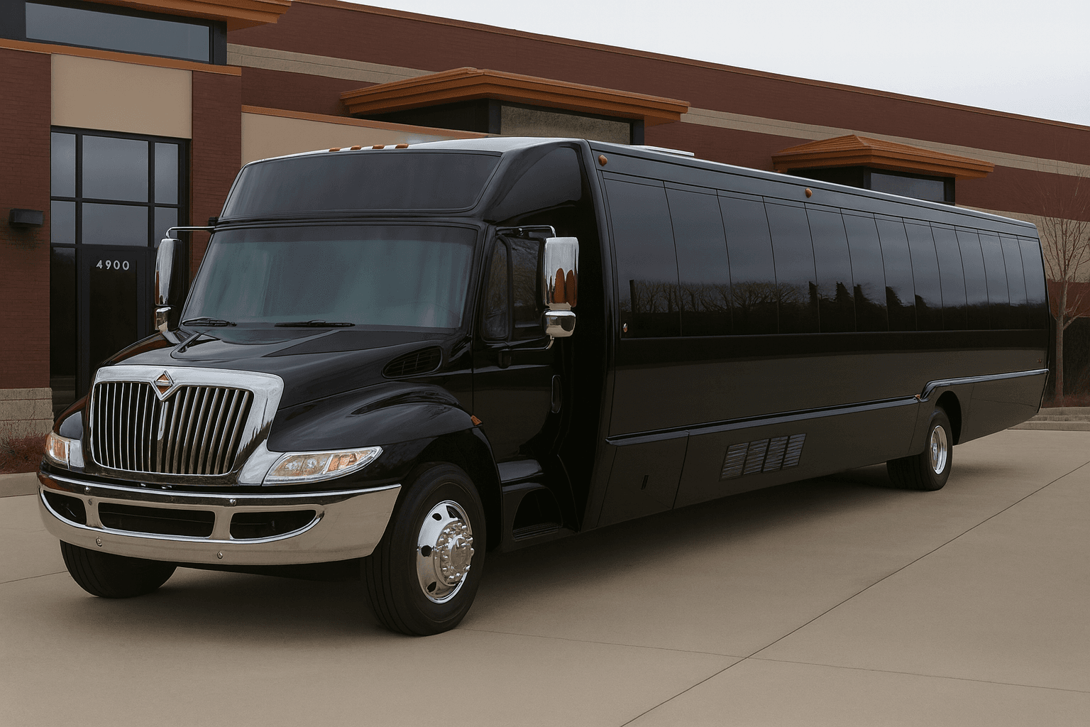 44 Passenger Party Bus exterior
