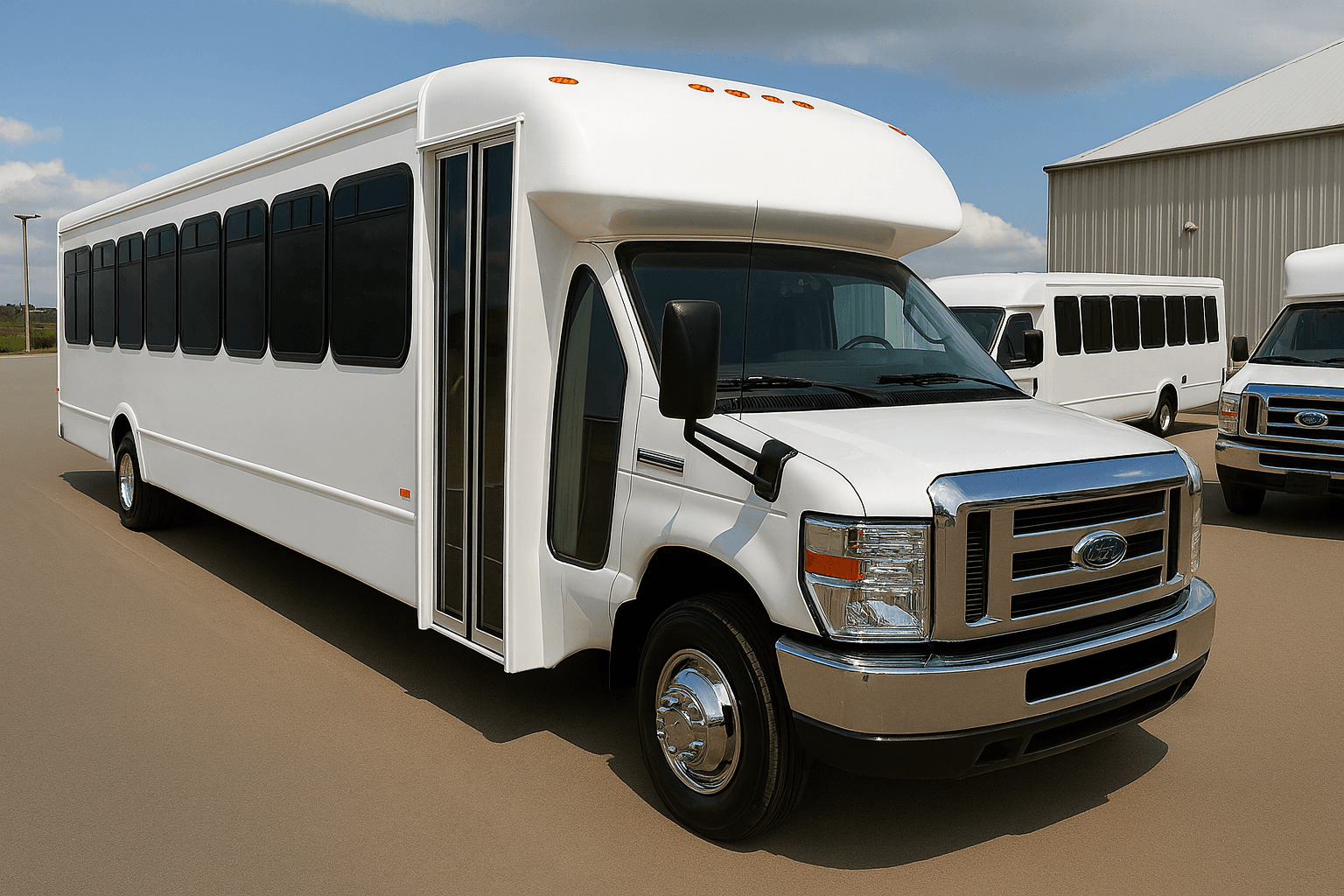 46 Passenger Coach Bus exterior