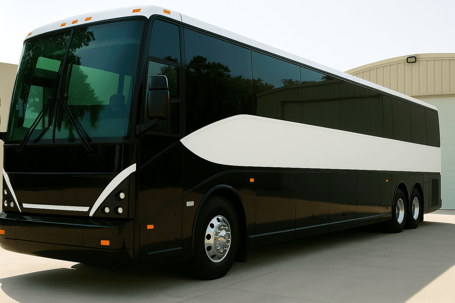 48 Passenger Coach Bus exterior