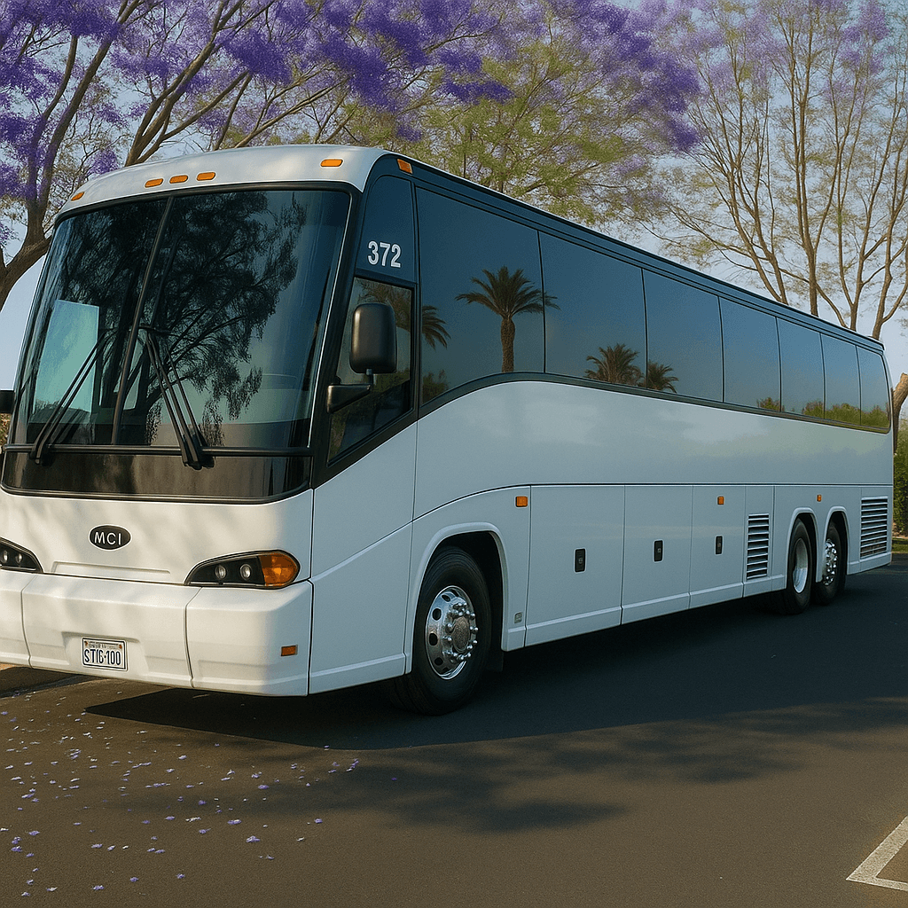 50 Passenger Coach Bus exterior