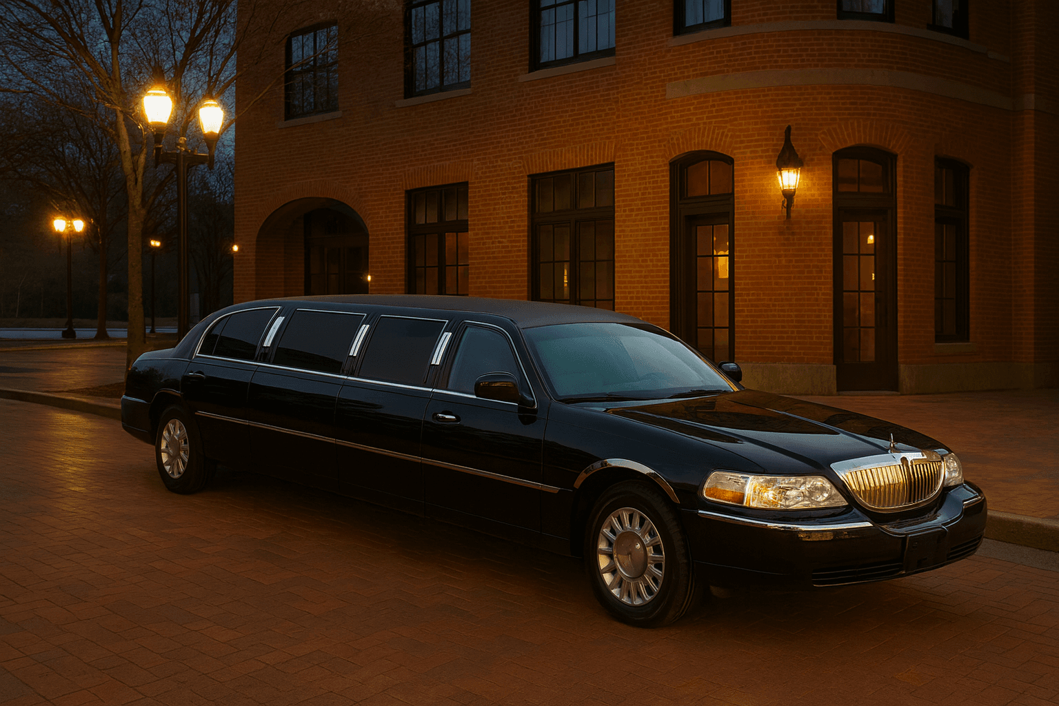 6 Passenger Stretch Limousine exterior