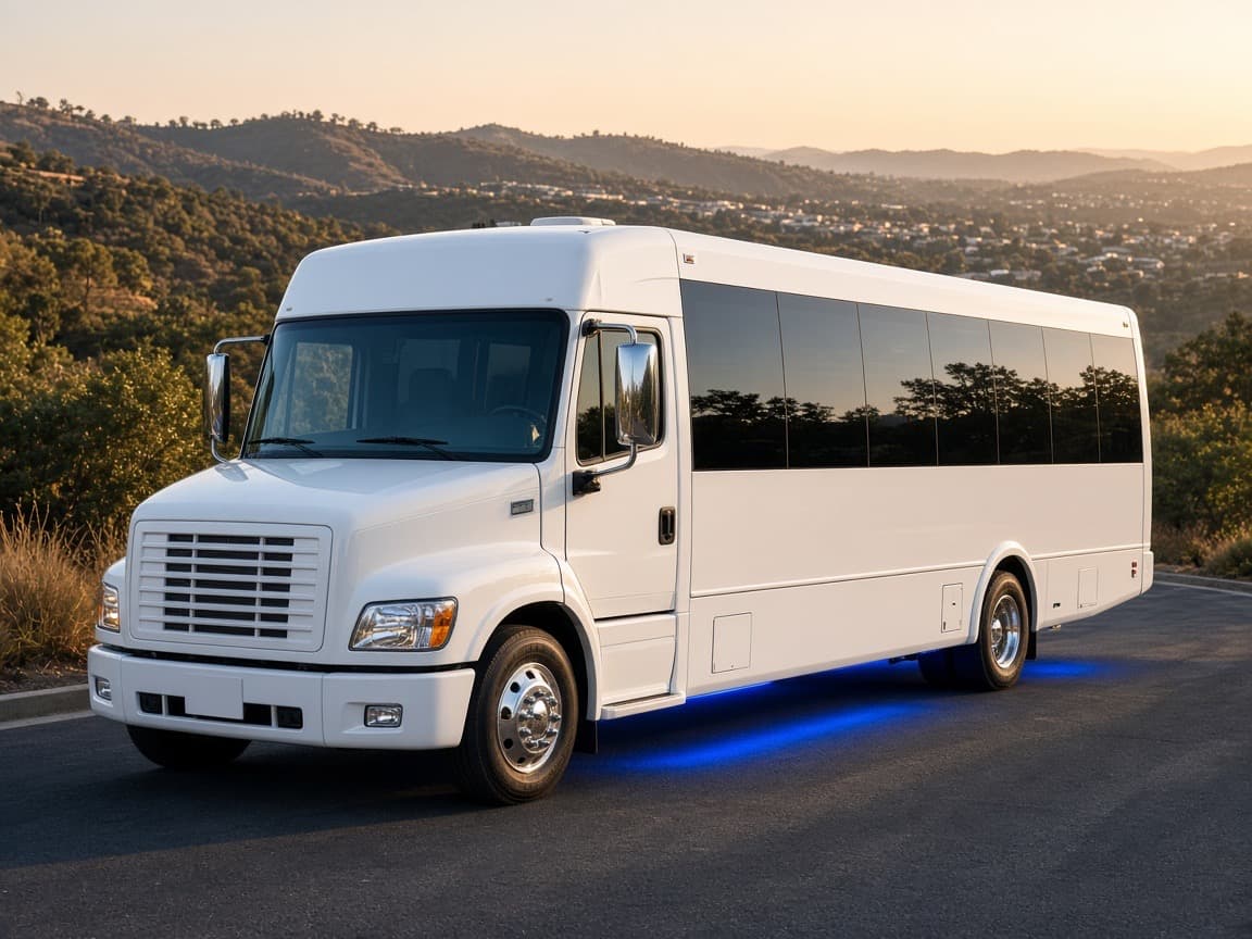 Charter vehicle in Cedar Hill, Texas