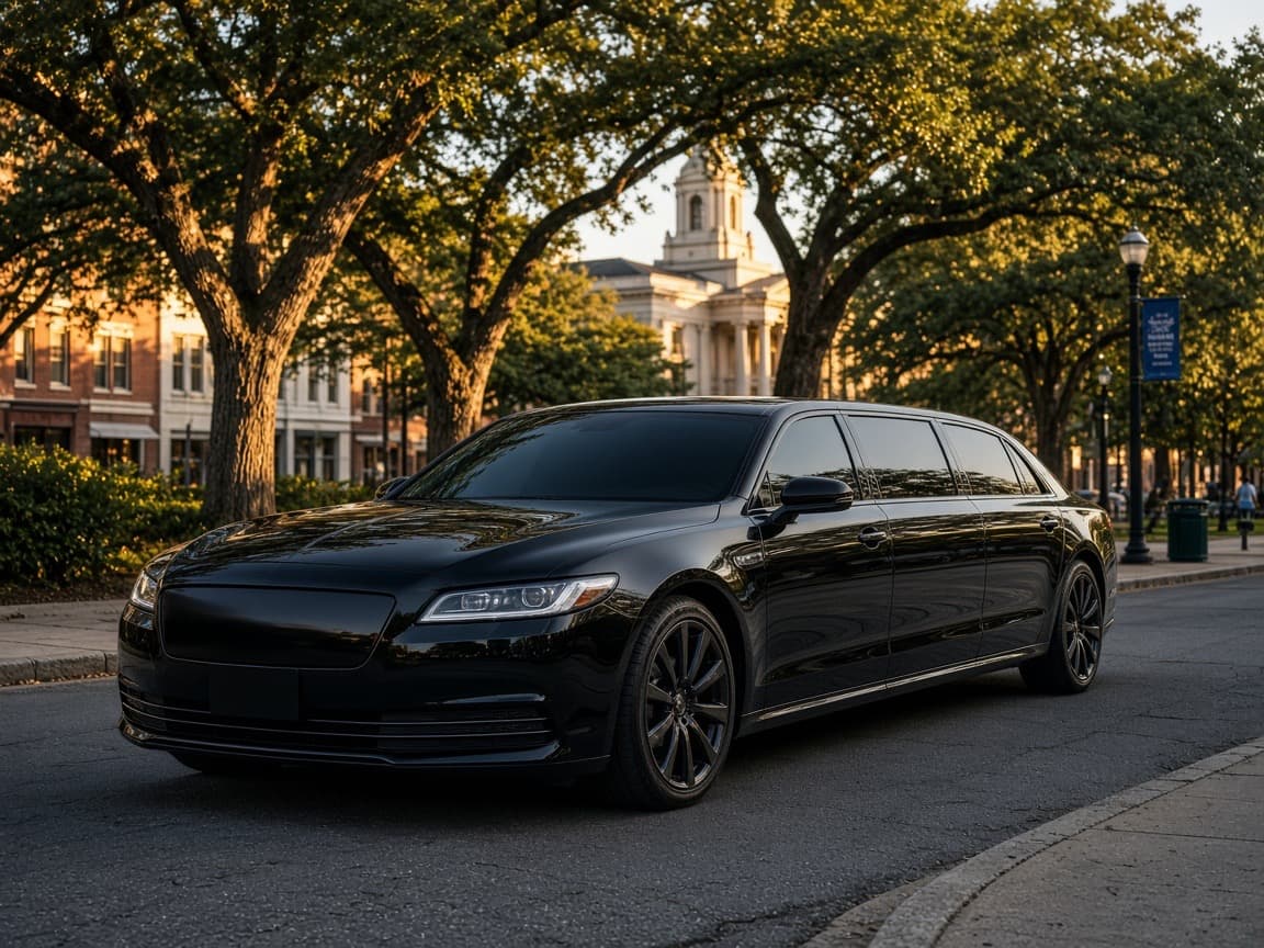 Charter vehicle in Denton, Texas