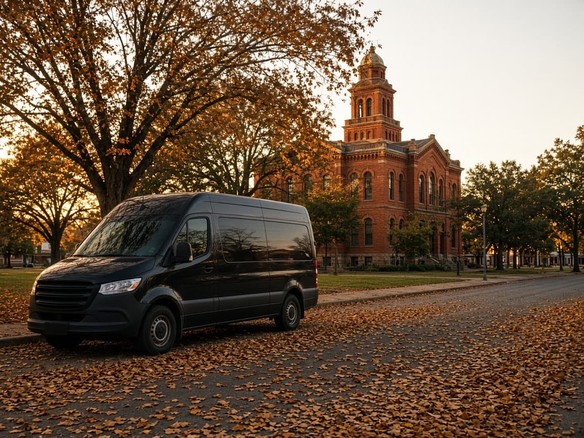 Charter vehicle in Forney, Texas