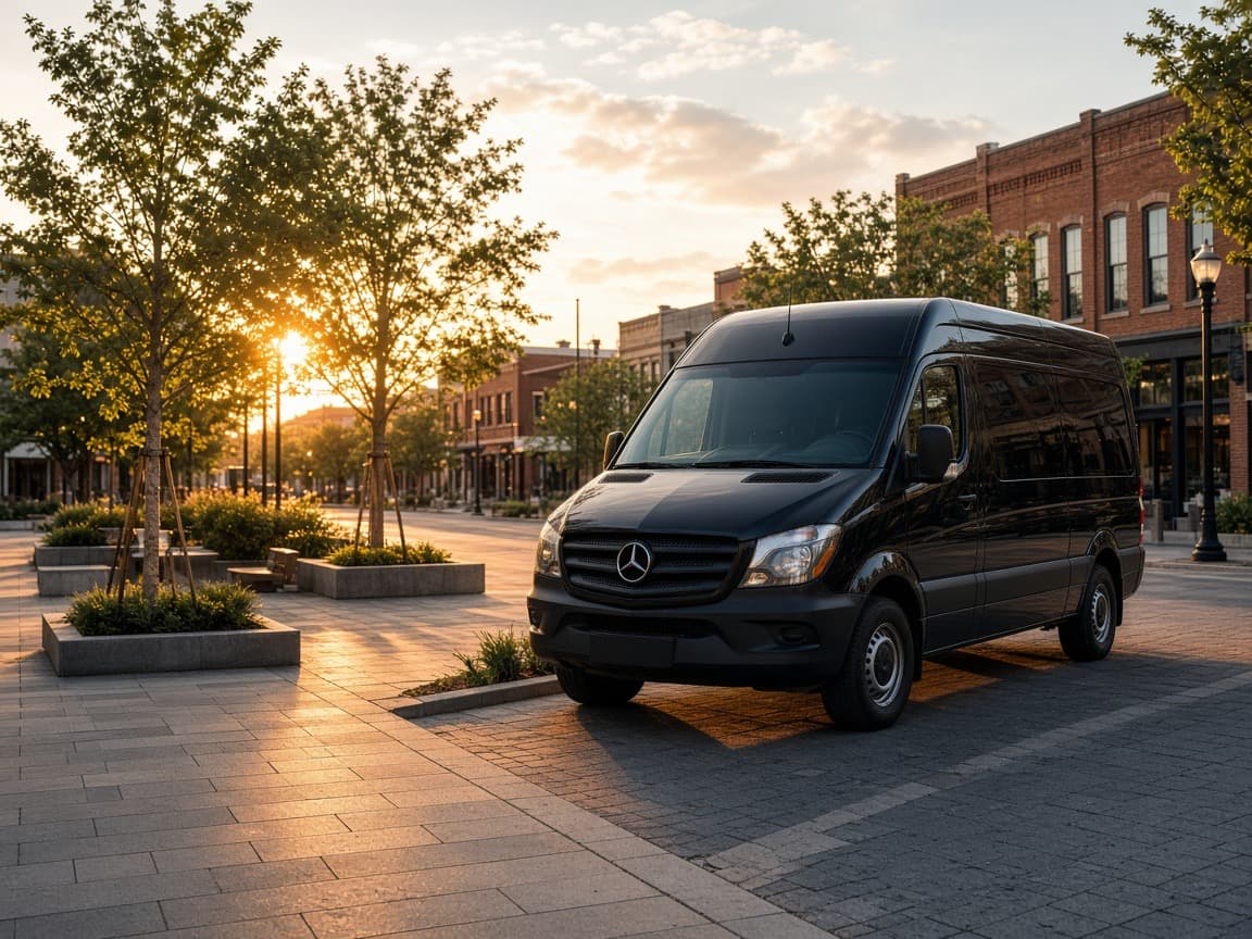 Charter vehicle in Garland, Texas