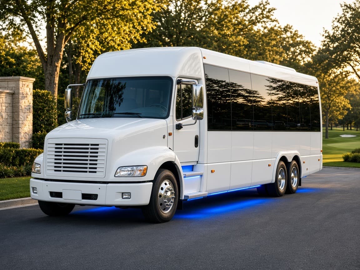 Charter vehicle in Hurst, Texas