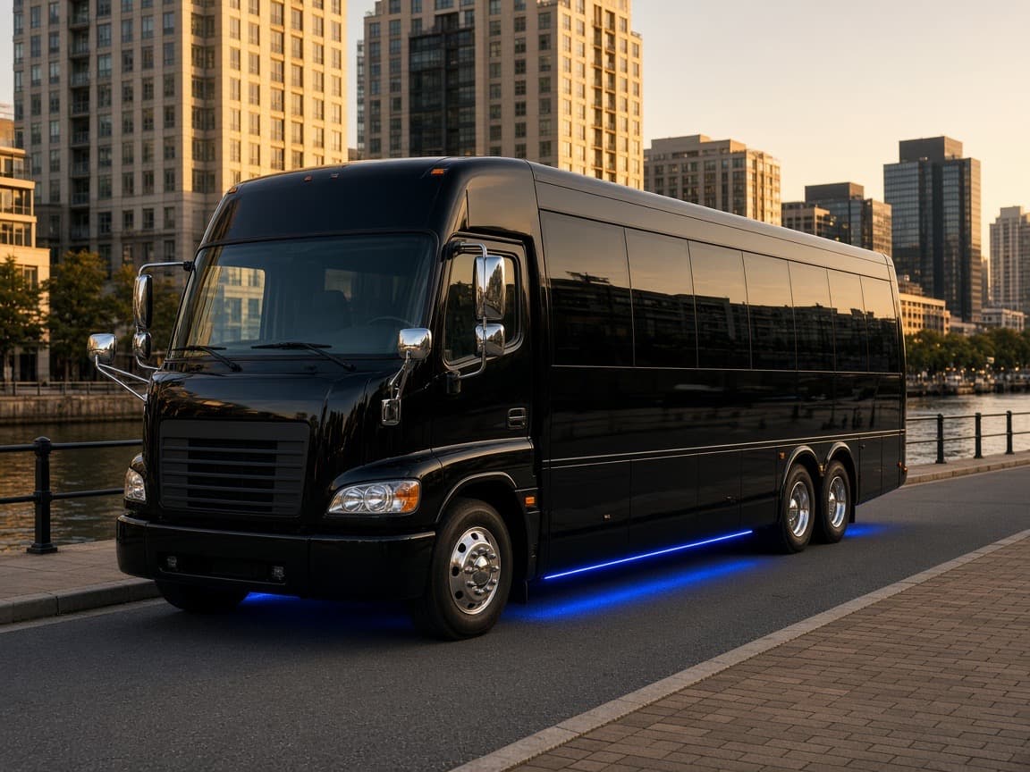 Charter vehicle in Irving, Texas