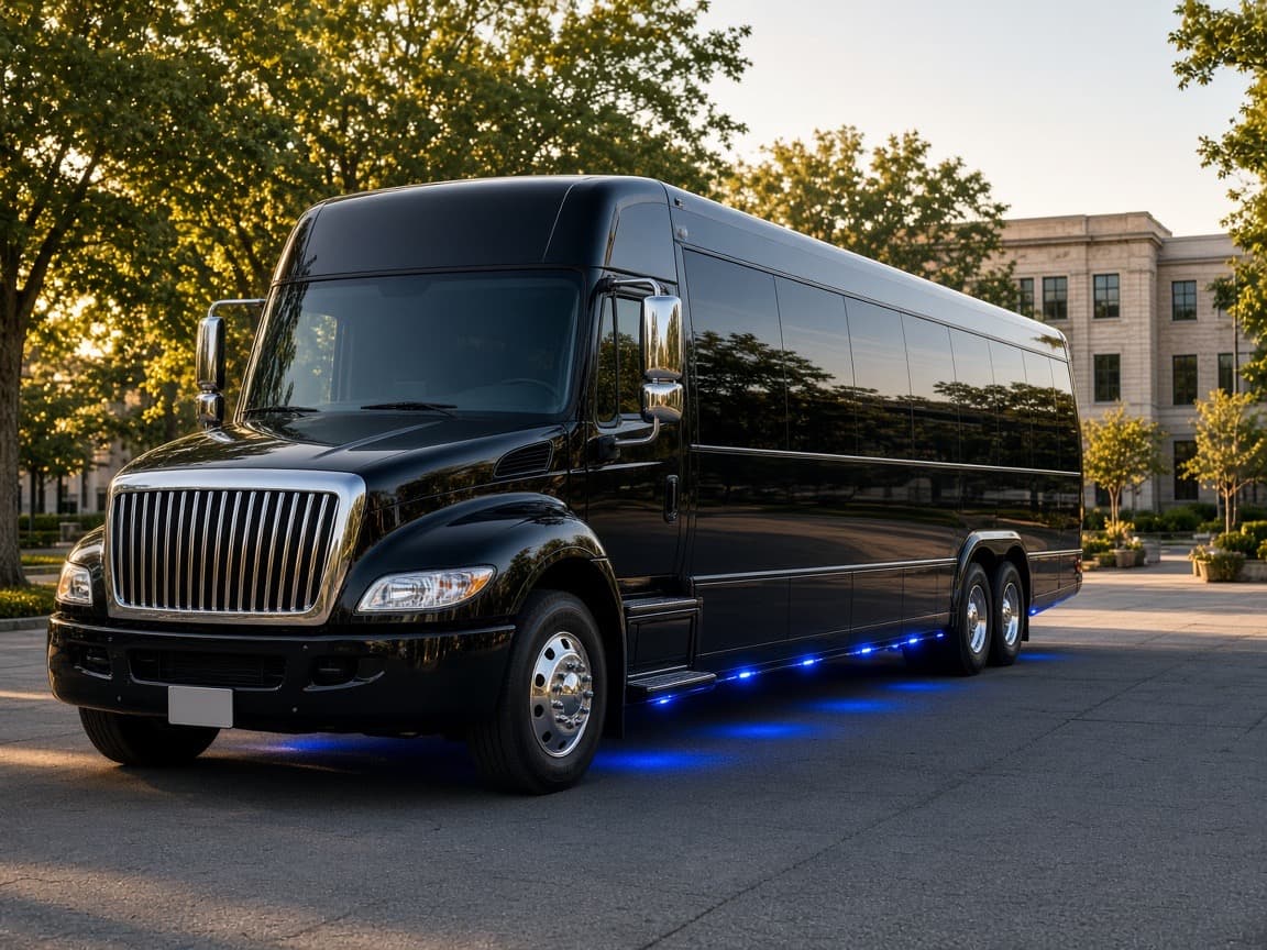 Charter vehicle in Keller, Texas