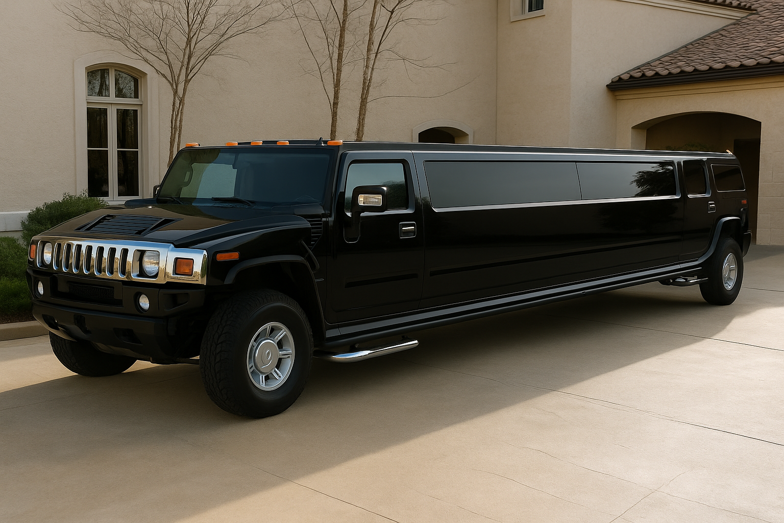 20 Passenger Limo exterior