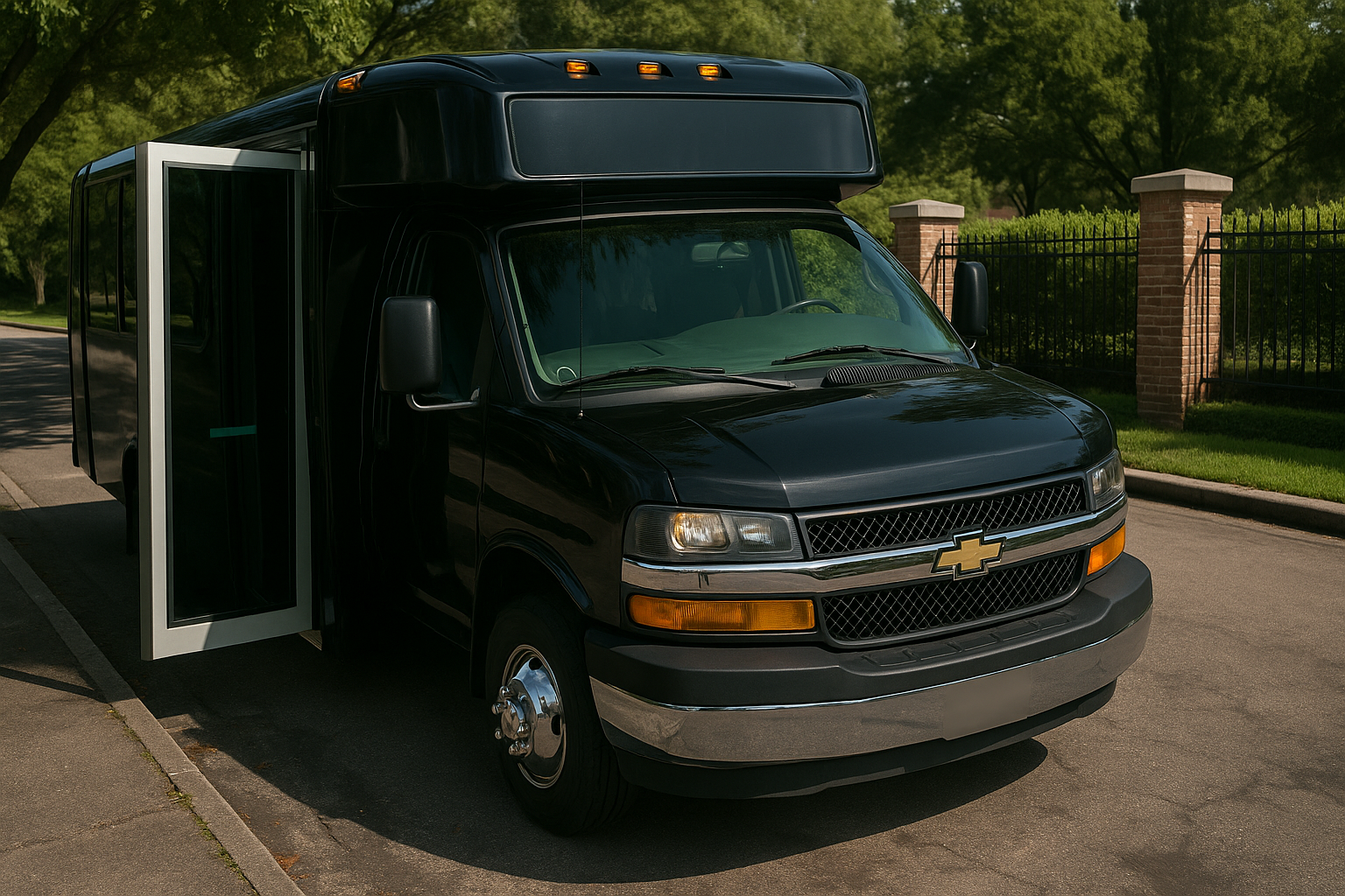 20 Passenger Party Bus exterior