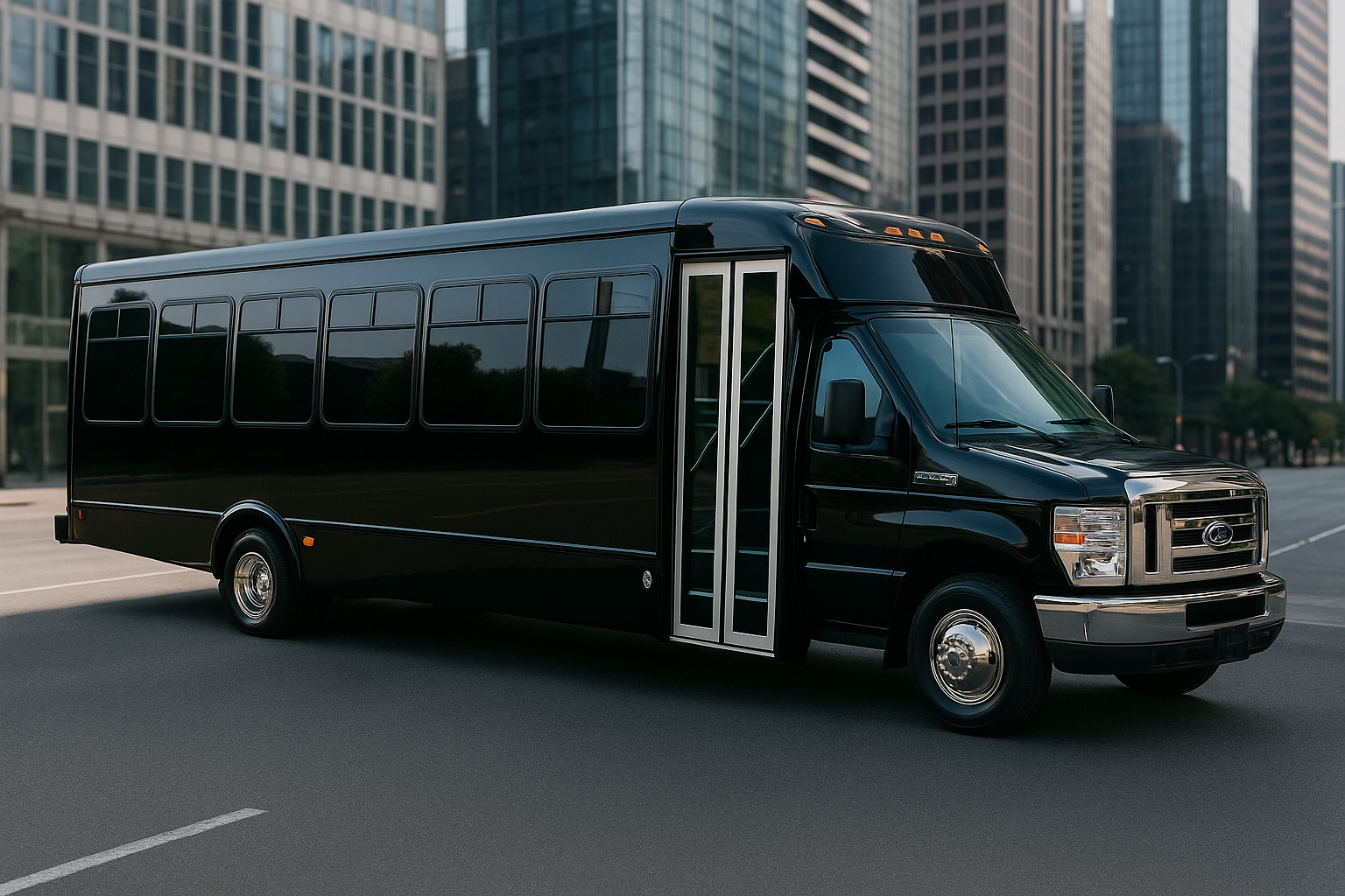 36 Passenger Coach Bus exterior