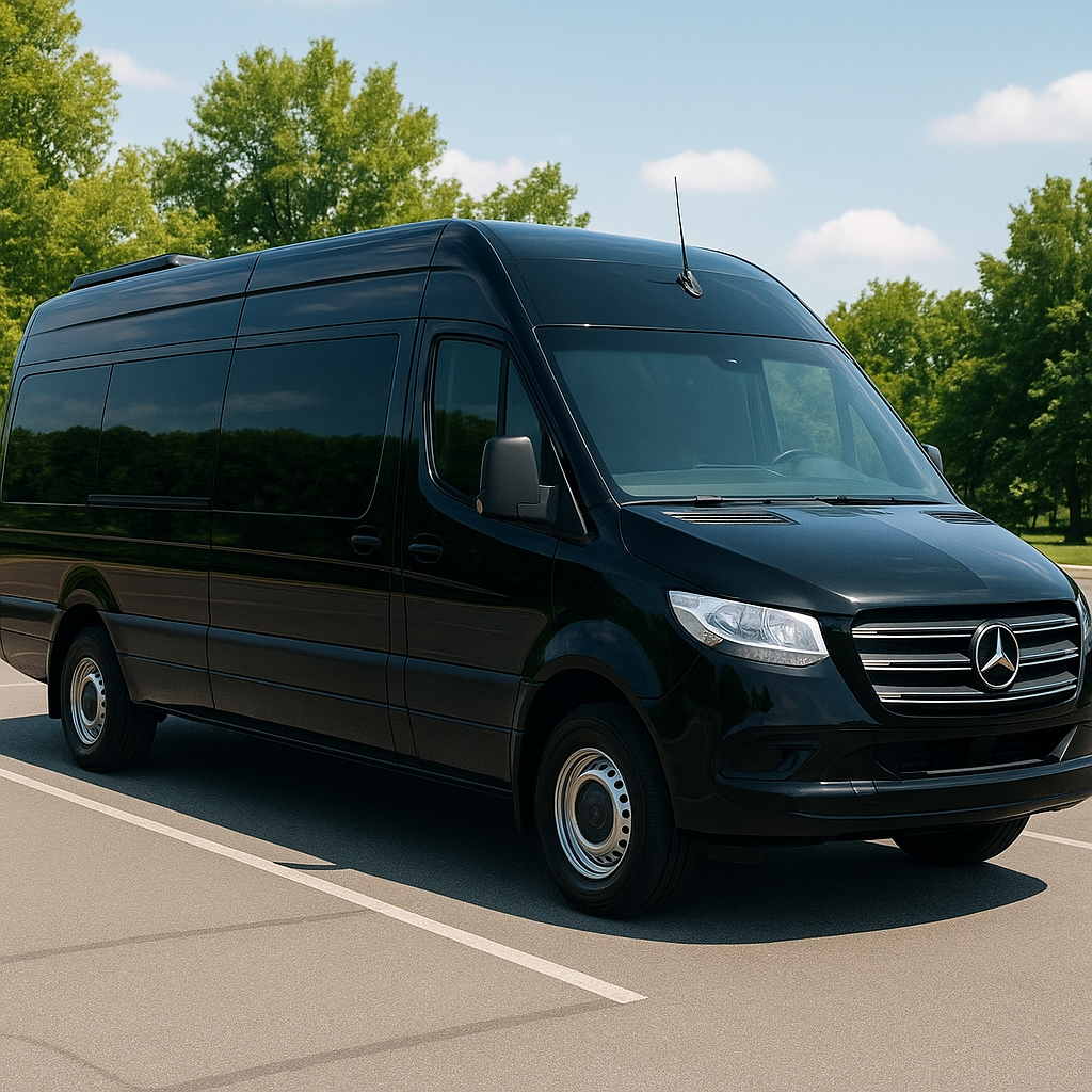 8 Passenger Party Bus exterior